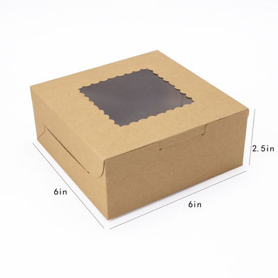 Presenta una caja de pasteles de papel artesanal para la nieve Mei Niang Pastel pequeño y crujiente