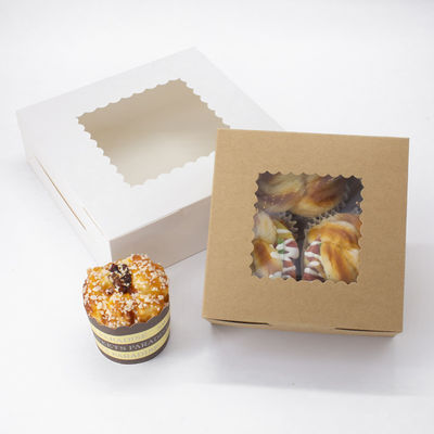 Presenta una caja de pasteles de papel artesanal para la nieve Mei Niang Pastel pequeño y crujiente