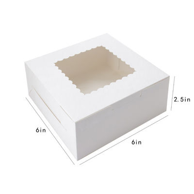 Presenta una caja de pasteles de papel artesanal para la nieve Mei Niang Pastel pequeño y crujiente