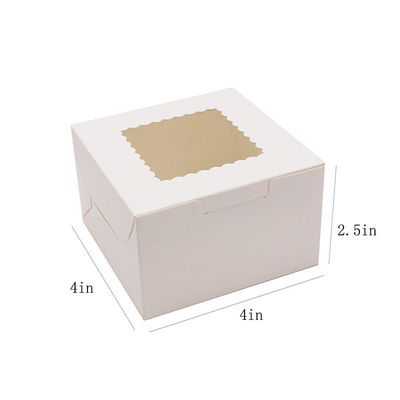 Presenta una caja de pasteles de papel artesanal para la nieve Mei Niang Pastel pequeño y crujiente