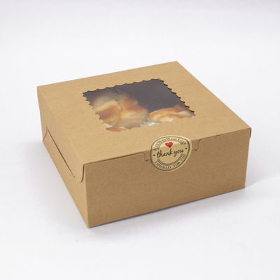 Presenta una caja de pasteles de papel artesanal para la nieve Mei Niang Pastel pequeño y crujiente