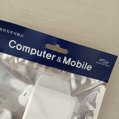 Servicio OEM aceptado Logotipo impreso personalizado Bolsas Mylar para embalajes de electrónica de consumo