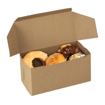 Caja de pasteles de proceso de golpes de longitud de mano para bocadillos occidentales y envases de panadería