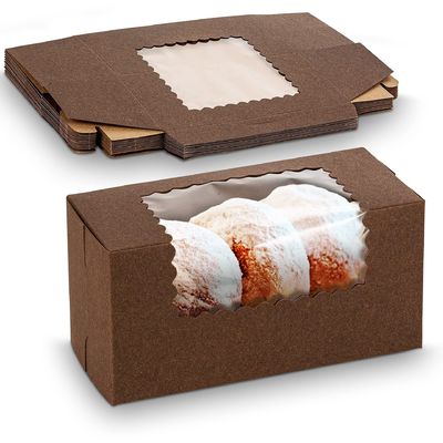 Caja de pasteles de proceso de golpes de longitud de mano para bocadillos occidentales y envases de panadería