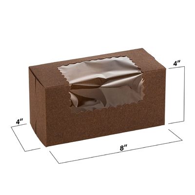 Caja de pasteles de proceso de golpes de longitud de mano para bocadillos occidentales y envases de panadería