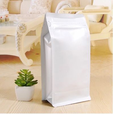 Bolsas de válvulas de café de papel Kraft personalizadas con cerradura y válvula de cremallera para productos en 2023