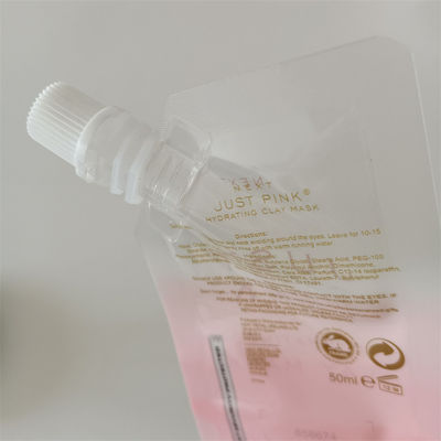 Envase cosmético con tapa redonda, bolsillo biodegradable, enchufe y marca personalizada