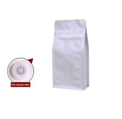2023 Llegada Impresión de embalaje personalizado Bolsas de cafetera con cremallera Bolsas con válvula y cremallera para té