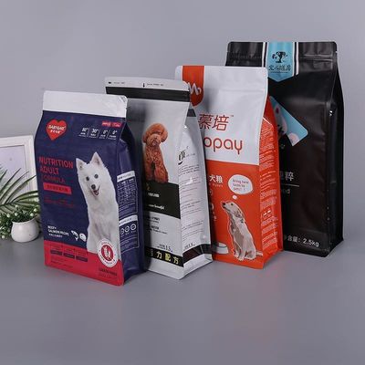 Bolsa de embalaje de alimentos para mascotas de aluminio para galletas
