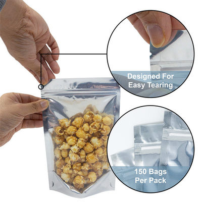 Bolsa de cremallera a prueba de olor de 6x9 pulgadas conveniente para el almacenamiento de otros alimentos en material Mylar