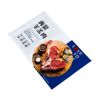 Otras bolsas de plástico compuesto para el cuidado personal para carne congelada con material