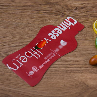 Diseño gratuito de tres lados de sellado de jugo de papel de aluminio bolsa de embalaje para el pedido personalizado líquido