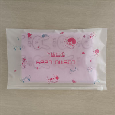 Logotipo personalizado embalaje de ropa bolsa de cremallera para ropa congelada reutilizable plástico