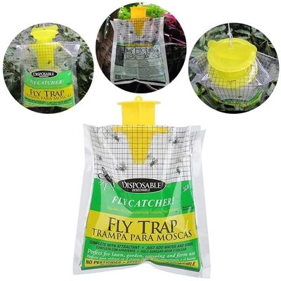 Tamaño personalizado Captador de moscas de PVC Jaula de mosca para el control de moscas en cualquier entorno