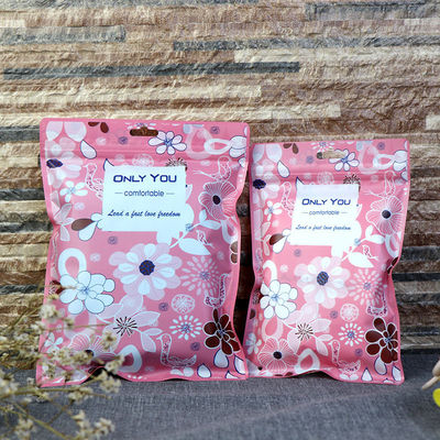 Bolsa de cerradura con cremallera personalizada para ropa interior divertida Pantalones brillantes Medias de seda Embalaje de ropa