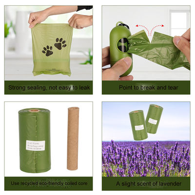 23*33cm EPI Biodegradable Saco de basura de mascotas con olor La solución definitiva para los desechos de mascotas