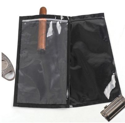 2023 Logotipo personalizado Bolsas biodegradables de cierre por cierre para hidratación Almacenamiento de cigarros Pedido personalizado