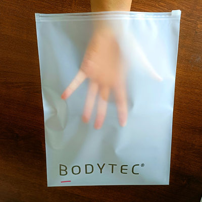 Bolsa holográfica Mylar para envases de ropa transparentes hecha de estructura de material PE