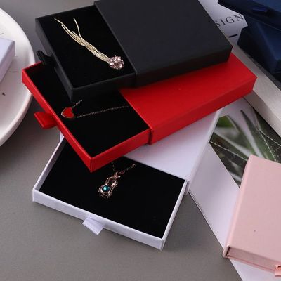 Caja de joyas personalizada con cajón de lujo y diseño exquisito