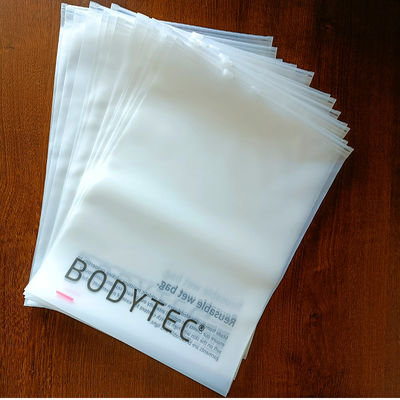 Bolsa holográfica Mylar para envases de ropa transparentes hecha de estructura de material PE