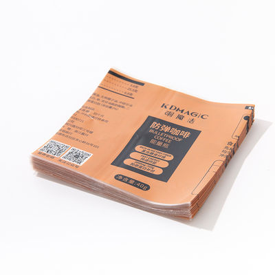 2023 Llegada Compostable Plastic Wrap Packaging Adesivo de logotipo personalizado con película de encogimiento
