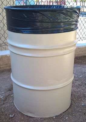 resistencia a la tracción Resistencia a la tracción Bolsa de plástico pesada para basura en color blanco