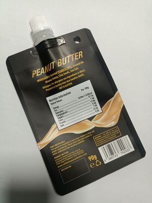 Saco de embalaje de salsa de tomate Bolso de boca CPE PET VA Material de PE y papel laminado de aluminio