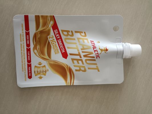 Saco de embalaje de salsa de tomate Bolso de boca CPE PET VA Material de PE y papel laminado de aluminio