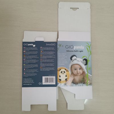 Caja de embalaje de papel corrugado personalizado con impresión de logotipo Material de embalaje ecológico