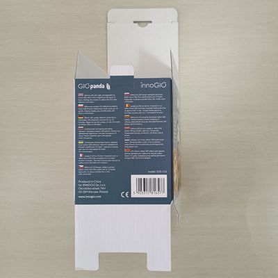 Caja de embalaje de papel corrugado personalizado con impresión de logotipo Material de embalaje ecológico