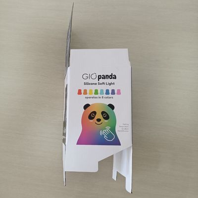 Caja de embalaje de papel corrugado personalizado con impresión de logotipo Material de embalaje ecológico