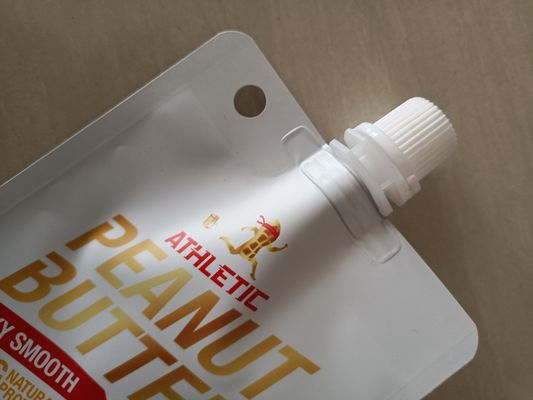 0.15MM espesor marrón Mylar 90g bolsa de aluminio para embalaje de puré de frutas
