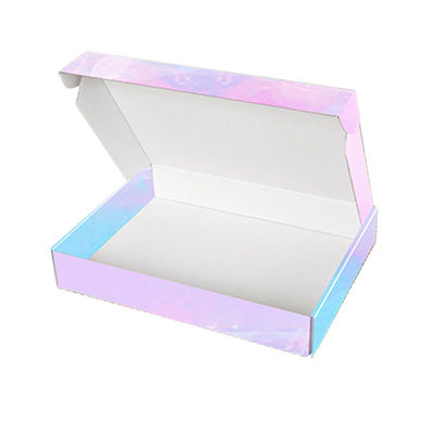 Caja de embalaje cosmético de moda impresa a medida con materiales reciclados