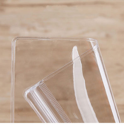 Bolsas de plástico transparentes con cierre de cremallera para alimentos para envases de botellas biodegradables a granel