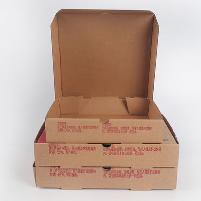 Cajas con ranuras 9 pulgadas corrugado papel desechable caja de almuerzo para hornear y llevar
