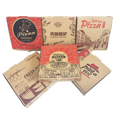 Material de pulpa de paja de pulpa paquete personalizado de comida rápida para perrito caliente pollo frito francés y pizza