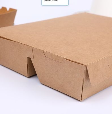 Papel artesanal Impreso bandeja de contenedor para comida de sushi Slim embalaje japonés para llevar desechable