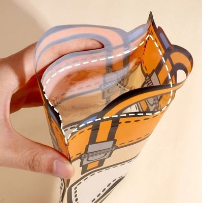 Bolsa de regalo de plástico en forma de cremallera