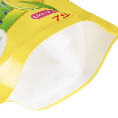 Gravnre Bolsas de bolsillo con chorro impresas para productos líquidos Diseño ecológico personalizado
