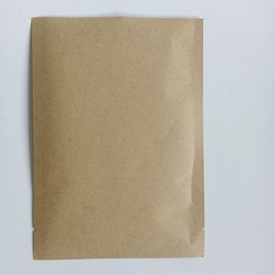0.14MM de espesor Bolsa de papel Kraft ecológica con papel de aluminio y impresión en gravura