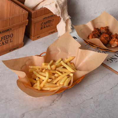 20*30cm/23*33cm Cualquier tamaño personalizado almohadilla de absorción de aceite desechable para papas fritas