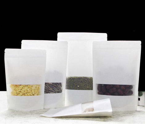 50-200 micrones de espesor Bolsas de papel Kraft para el embalaje de bolsas de té