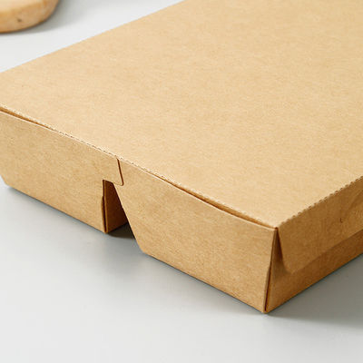 Envases personalizados para bocadillos envases de papel kraft envases de comida rápida desechables 5 S