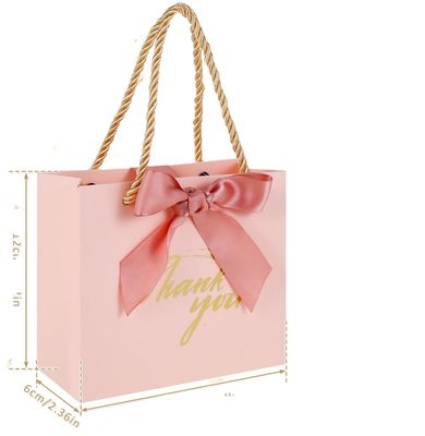Cajas rígidas Logotipo personalizado Embalaje de ropa Bolsas de papel de lujo con asas
