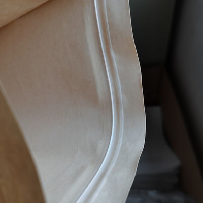 Organismos compostables Envases biodegradables Bolsas de vacío de papel Kraft de PLA