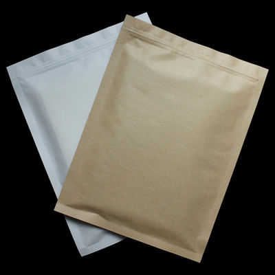 Organismos compostables Envases biodegradables Bolsas de vacío de papel Kraft de PLA