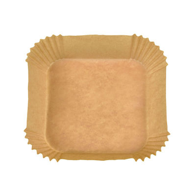 Papel de placa de prueba de silicona de recubrimiento de un solo lado para freidora de aire resistente al calor y a la grasa