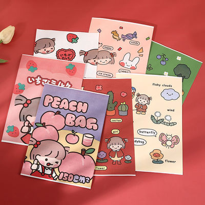Bolsa de papel de regalo de mano Impresión de dibujos animados a color personalizada Diseño de animales para llegadas 2023