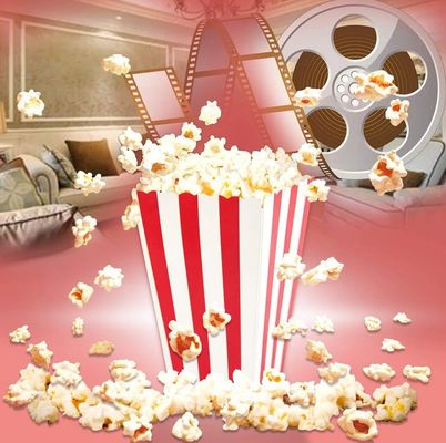 Envases personalizados de palomitas de maíz de patata bolsas de papas fritas y papas fritas cajas de pan de caramelo para llevar al cine