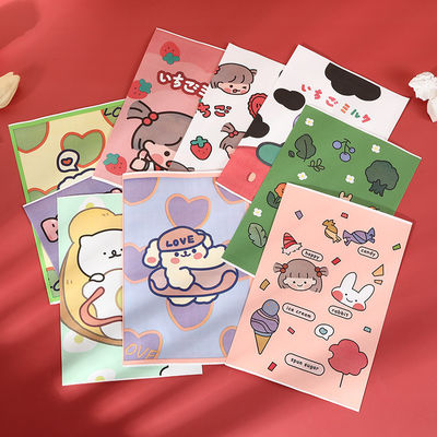Bolsa de papel de regalo de mano Impresión de dibujos animados a color personalizada Diseño de animales para llegadas 2023